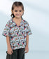 Printed Button Down Shirt